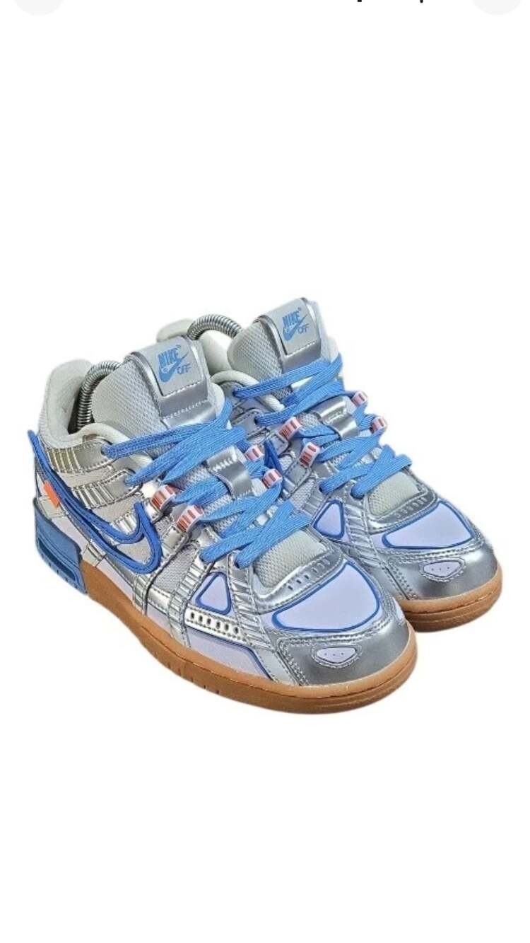 Nike Air Rubber Dunk Off-White x University Blue Size 7.5